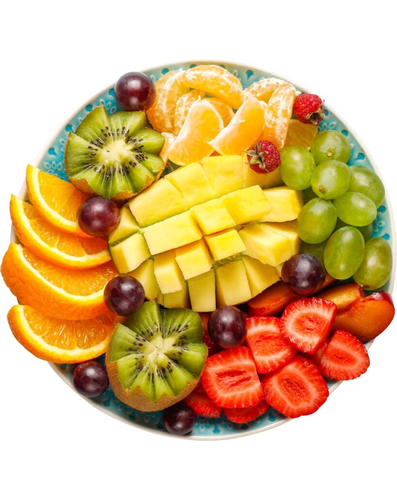 A photograph of delicious, colourful, healthy, fresh fruit, showing how hypnotherapy can help you make healthy choices.